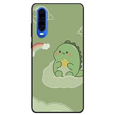Ốp lưng dành cho Huawei P30 - P30 Lite - Y7 Pro - Y9 2019 mẫu Khủng Long Cầu Vồng