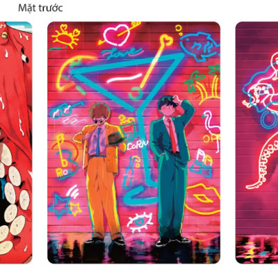 Sách - Bộ Manga - Cố Lên Nakamura - Tập 1 + Tập 2 (Bộ 2 Tập) - Bản Sưu Tầm - Tặng Kèm Set 5 Card Nhân Vật Kèm Obi + Set 2 Clearcard + Set 4 Postcard + Sticker + Standee Acrylic + Phong Bì Đựng Quà