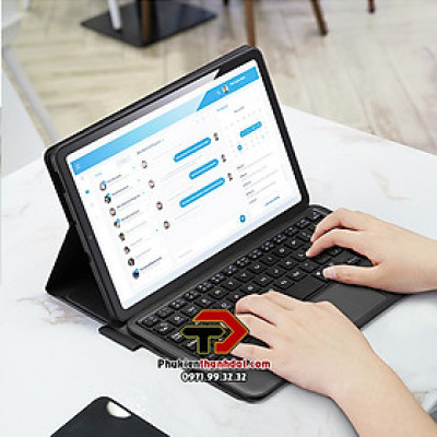 Bao da kèm bàn phím cho SamSung Galaxy Tab S6 Lite 2024 chính hãng Dux Ducis có bàn di chuột TrackPad - Hàng chính hãng 