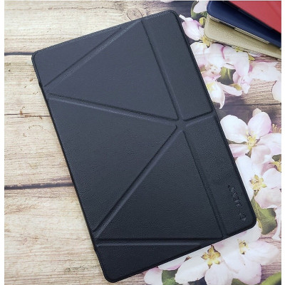 Bao da cho Samsung Galaxy Tab S9 Plus hiệu Onjess lưng silicon gấp tam giác tắt mở màn tự động cao cấp - Hàng nhập khẩu