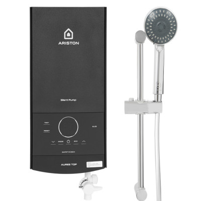 Máy nước nóng trực tiếp Ariston 4500W AURES TOP 4.5P Mẫu 2022 - hàng chính hãng( Chỉ giao HCM)