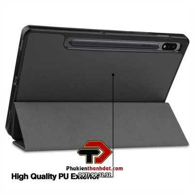 Bao da dành cho SamSung Galaxy Tab S9 FE, Tab S9 chống sốc, có ngăn đựng bút tiện dụng hiệu LIKGUS- Hàng chính hãng