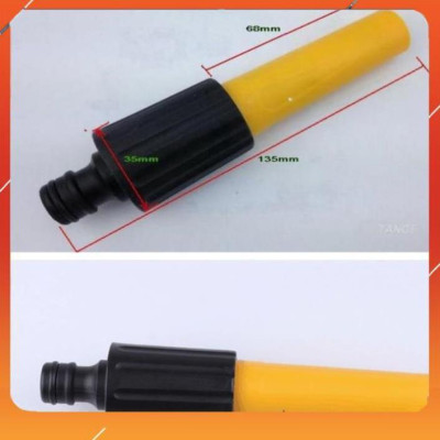 Vòi Xịt️Evoucher Bộ dây vòi xịt nước rửa xe, tưới cây , tăng áp 3 lần, loại 15m 206622-5 cút sập,nối đen+  đai