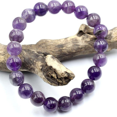 Vòng Tay Phong Thủy Đá Thạch Anh Tím 8MM