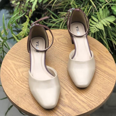 Sandal cao gót, mũi tròn nữ hot trend trẻ trung năng động 20959