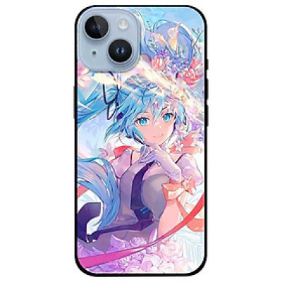 Ốp lưng dành cho Iphone 15 - 15 Plus - 15 Pro - 15 Pro Max - Anime Cô Gái Mắt Xanh - Hàng Chính Hãng