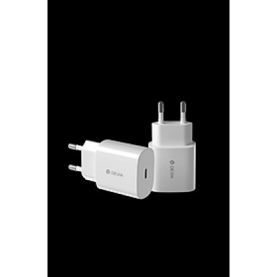Củ sạc nhanh Devia Smart chuẩn EU- PD 20W- EA268 - hàng chính hãng