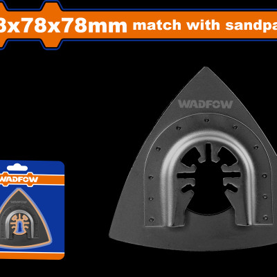ĐẾ CHÀ NHÁM TAM GIÁC (CHO MÁY CẮT GỌC ĐA NĂNG) WMA8K80 WADFOW - HÀNG CHÍNH HÃNG