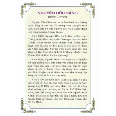 Sách - Truyện Tranh Lịch Sử - Nguyễn Hữu Cảnh Vị Tướng Tài, Người Có Công Mở Rộng Bờ Cõi Phương Nam - Tân Việt Books