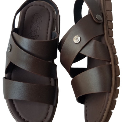 GIày Sandal Nam Da Bò BIGGBEN Cao Cấp SD115