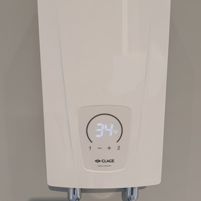 Máy nước nóng trực tiếp CLAGE CEX9 Plus, Chống Giật, Điều Khiển Thông Minh - Hàng Chính Hãng