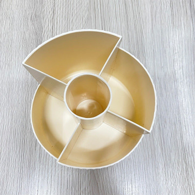 Kệ Để Đồ Trang Điểm - Khay Để Bút Bàn Làm Việc Xoay Tròn 360