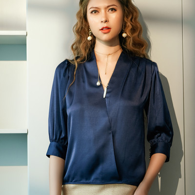 Áo Đắp Vạt Cindy TOP190 Thời trang thiết kế Hity