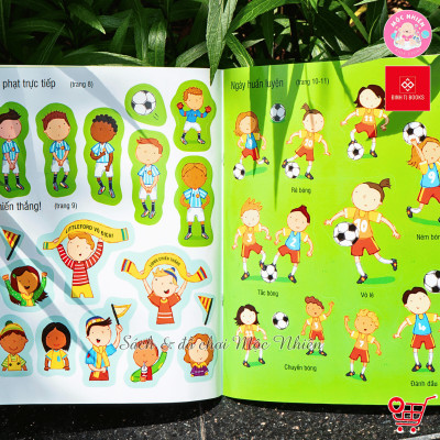 Sách - First Sticker Book - Sách dán hình đầu đời cho bé (Nhiều chủ đề) - Đinh Tị Books