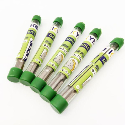 MŨI KHOAN BÊ TÔNG SDS ĐƯỜNG KÍNH PHI Ø 8 DÀI 110MM ĐẦU DẸT KYNKO MKDBTSDSP- 8110