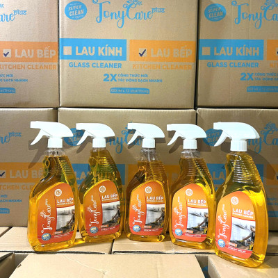 Nước lau bếp Tonycare 650ml – Sạch dầu mỡ, diệt khuẩn, an toàn bề mặt – Chính hãng Tonycare