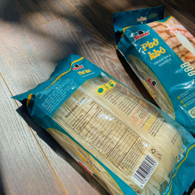 Phở khô Shammi túi 400g (phở khô Việt Nam hàng xuất khẩu)