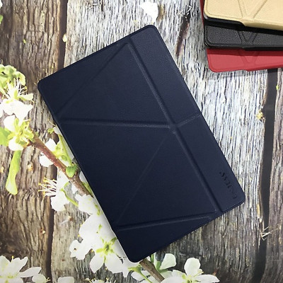 Bao da cho Samsung Galaxy Tab S9 Plus hiệu Onjess lưng silicon gấp tam giác tắt mở màn tự động cao cấp - Hàng nhập khẩu