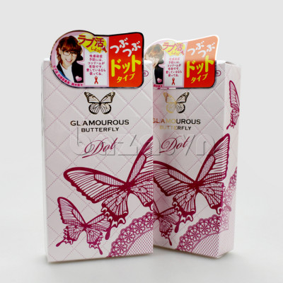 Bao cao su Jex Glamourous Butterfly Dot gai mịn.