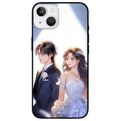 Ốp lưng cho iPhone 12 - iPhone 12 Pro - 12 Pro Max - 13 Mini - iPhone 13 - 13 Pro - 13 Pro Max - Cặp Đôi Cưới Nhau - Hàng Chính Hãng