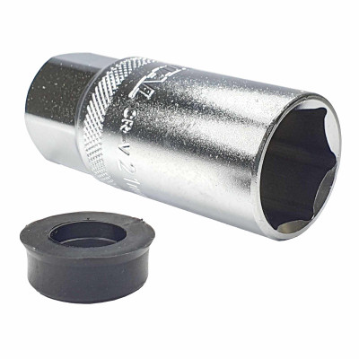 ĐẦU TUÝP LỤC GIÁC MỞ BUGI XE MÁY 1/2" TOTAL THSPS12216 - HÀNG CHÍNH HÃNG