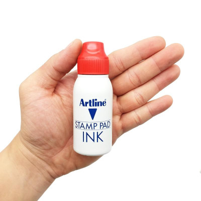 Mực Tăm Bông 50 ml - Artline ESA-2N-RD - Màu Đỏ