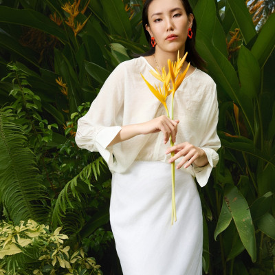 Áo Suông Lụa Ti TOP228 thời trang thiết kế Hity