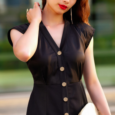 Đầm Ôm DRE084 Cosmos Đen Huyền Bí Thời trang thiết kế Hity