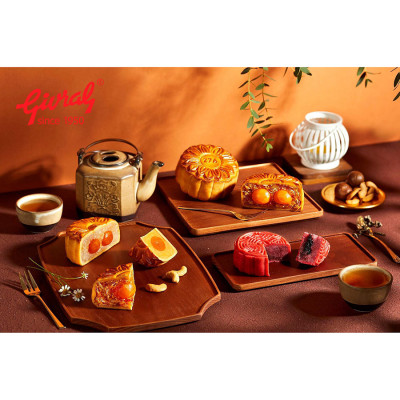 Hộp 2 Bánh Trung Thu Givral Song An 3 (150gr)