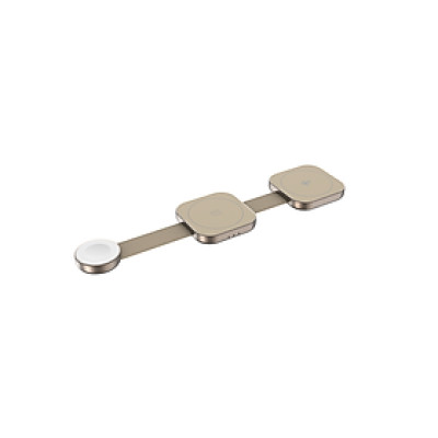 Đế sạc không dây MAZER có thể gập lại 3 trong 1 MagTrifold 03 Qi2 - Hàng chính hãng