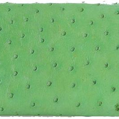 Túi đeo da đà điểu Huy Hoàng da bụng màu xanh lá HT6428