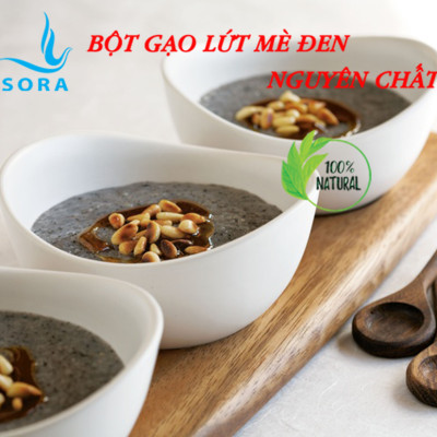 Sora Bột gạo lứt mè đen nguyên chất
