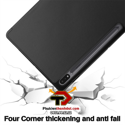 Bao da dành cho SamSung Galaxy Tab S9 FE, Tab S9 chống sốc, có ngăn đựng bút tiện dụng hiệu LIKGUS- Hàng chính hãng