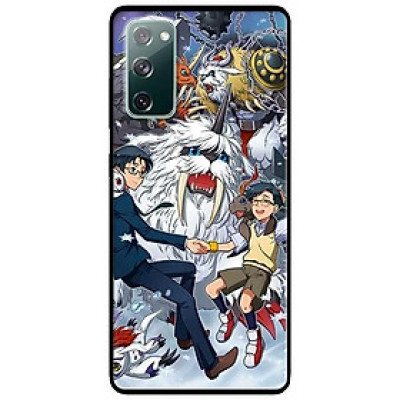 Ốp lưng dành cho Samsung A90 - Samsung S20 FE mẫu Hai Cậu Bé Và Pet