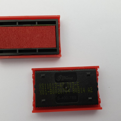 Thẻ mực Con Dấu ngày tháng Pet-400 màu đỏ