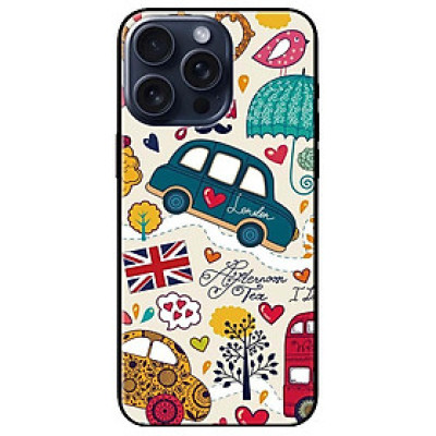 Ốp lưng dành cho Iphone 15 - Iphone 15 Plus - Iphone 15 Pro - Iphone 15 Pro Max - Họa Tiết England - Hàng Chính Hãng