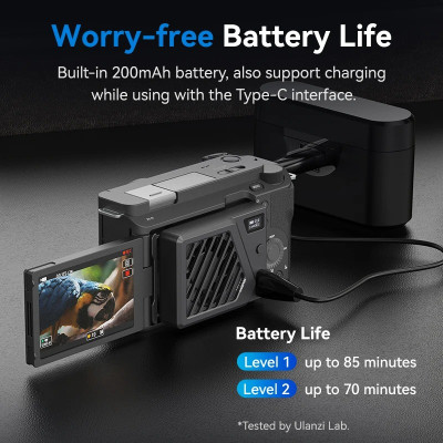 Quạt Tản Nhiệt Làm Mát Cho Máy Ảnh ULANZI CA25 - Hàng Chính Hãng