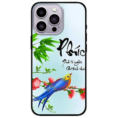 Ốp lưng cho IPhone 12 - 12 Pro - 12 Pro Max - 13 Mini - 13 - 13 Pro - 13 Pro Max - Thư Pháp Phúc - Hàng Chính Hãng