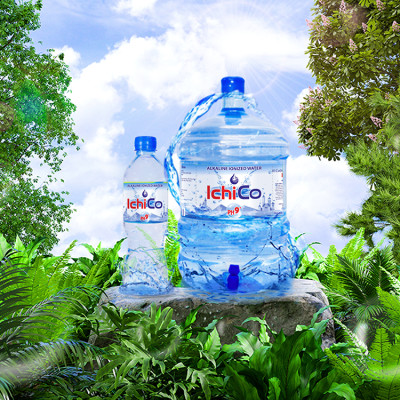 Nước kiềm Ichico Ph 9.5+ (Bình vòi 19l) 