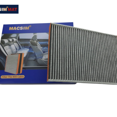 Lọc gió điều hòa cao cấp Macsim N95 xe ô tô Kia Rondo 2014-2024 (mã ms24013a1)