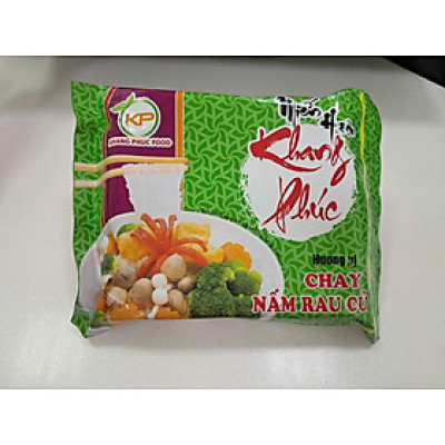 Miến gói ăn liền vị chay nấm rau củ ( 1 thùng 20 gói)