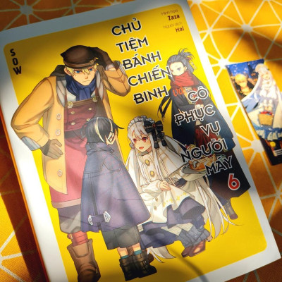 Sách - Chủ Tiệm Bánh Chiến Binh Và Cô Phục Vụ Người Máy - Tập 6 - Sow - AZ Việt Nam