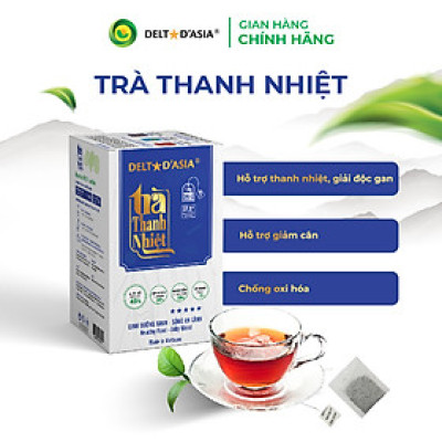 Trà Thanh Nhiệt Túi Lọc Dạng Hộp - Delta D