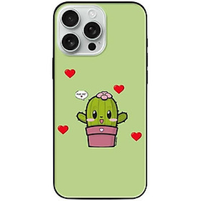 Ốp lưng cho iPhone 14 - iPhone 14 Plus - iPhone 14 Pro - iPhone 14 Pro Max - Xương Rồng Yêu - Hàng Chính Hãng