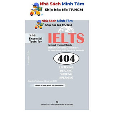 Sách - 404 Essential Tests For IELTS: General Training Module - Nhân Trí Việt