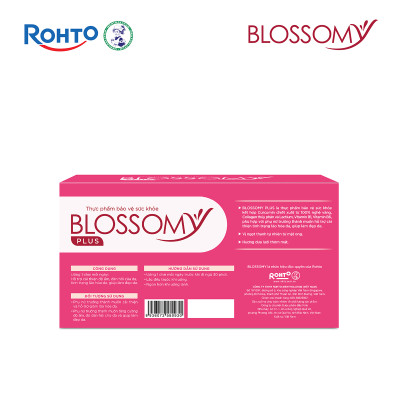 Nước uống collagen giúp sáng da, dạ dày khỏe Blossomy lốc 10 chai x 50ml