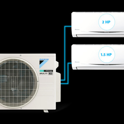 Hệ Thống Máy Lạnh Multi S Daikin MKC70SVMV/CTKC35RVMV+CTKC50RVMV Gas R32 Treo Tường Inverter 1 Chiều Lạnh Hàng Chính Hãng - Chỉ giao tại HCM