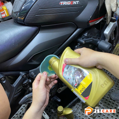 Nhớt Eni I-Ride Racing Tec 5W40 Full Tổng Hợp Có Chiết Lẻ Nhập Khẩu Chính Hãng