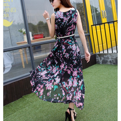 Đầm xuông dáng xòe họa tiết dễ thương free size