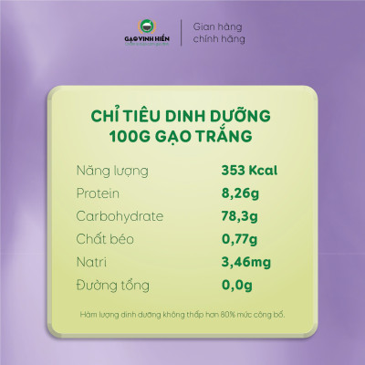 Gạo ST25 Harmony Vinh Hiển 5KG - Dẻo mềm, thơm ngon, cao cấp - Vị ngon hòa quyện